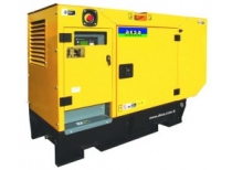 Дизельный генератор Aksa APD30C в кожухе с АВР